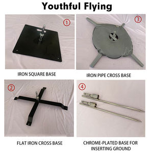 Рекламный баннер для мероприятий: наружный, пляжный, с изображением судьи, американского бикини, израильский, черно-желтый - Product Image 3