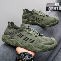 Nouvelles Chaussures Décontractées à Lacets Été 2026 - Chaussures de Sport en Maille Respirante Légères et Amortissantes
