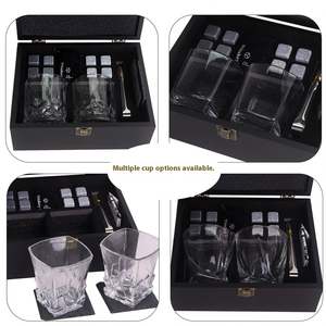 Utensilios para Whisky y Vino en Oferta, Caja de Madera Negra Creativa para Copas de Vino, Caja de Regalo de Fábrica, Venta al por Mayor para el Hogar - Product Image 3