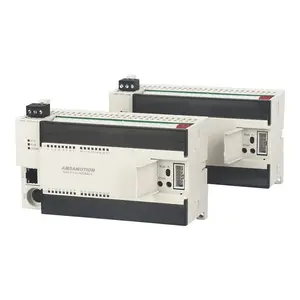 Amsamotion FX3U-M32MR-E M32MT-E 16DI/16DO 4AI/2AO MODBUS Analog Transistor Relay EM3 Modul untuk Mitsubishi PLC Pemrograman PLC - Product Image 1