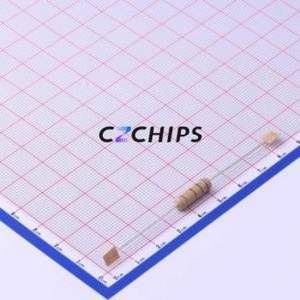 CR2W-7K5 5%-9T73ตัวต้านทานผ่านรูผ่านชิ้นส่วนรู (THT), ฟิล์มคาร์บอน D5xL15mm 7.5Kohm 5% 500V - Product Image 2