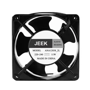 Yüksek basınç düşük gürültü fan motoru 230vac 120x120mm Ac eksenel Fan 12038 Ac 220v soğutma fanı