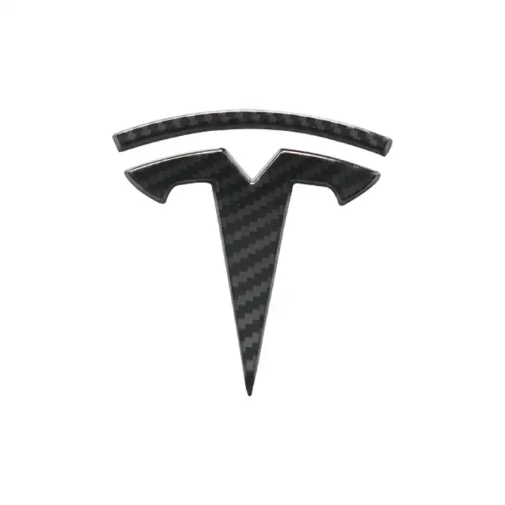 टेस्ला 3 डी धातु कार लोगो स्टिकर पूंछ प्रतीक के लिए टेसला मॉडल y 3