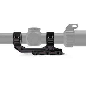 Support de lunette BANGBANG - Support de lunette cantilever pour tube de 30 mm, hauteur centrale de 1,5 po pour optique extérieure (noir) - Product Image 5