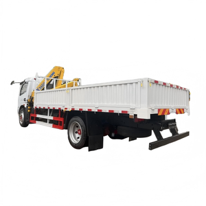 للبيع في ألبانيا شاحنة بضائع دونغفنغ 4*2 بحمولة 7.8 طن مزودة برافعة ذراع مفصلية قابلة للطي بحمولة 3.2 طن. - Product Image 4