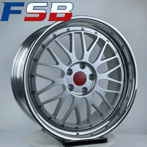 ชุดล้อฟอร์จ FSB 2 ชิ้น รุ่น T6061 ขอบลึก ขัดเงา ขนาด 17-22 นิ้ว 5x112 5x114.3 5x120 ผลิตจากอะลูมิเนียม สำหรับรถยนต์ Gran Coupe - Product Image 3