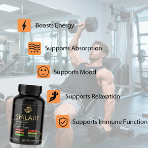 Cápsulas de Shilajit OEM/ODM, Suplemento de Shilajit con Musgo Marino, Ashwagandha, Tongkat Ali, Apoya la Energía, el Sistema Inmunológico y el Estado de Ánimo - Product Image 3