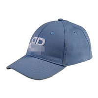 Casquette de baseball en coton à armure toile lourde de style sport avec logo d'entreprise brodé à structure rigide Caractéristique commune du tissu