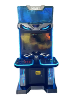 Playfun Vente directe d'usine 32 LED Dragon Fist Armoire vide pour jeux d'arcade Jeux d'arcade à pièces Armoire de jeu d'arcade classique