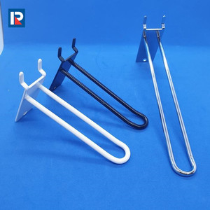 <span class=keywords><strong>Ganci</strong></span> Espositori Singoli in Metallo Cromato Durevole <span class=keywords><strong>per</strong></span> Pannelli Slatwall da Supermercato, Accessori <span class=keywords><strong>per</strong></span> Scaffalature Negozi al Dettaglio - Product Image 4