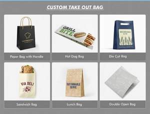 Bolsa de Papel Kraft para Panadería, Impresa Personalizada, Tamaño Largo, Resistente a la Grasa y al Aceite, para Baguettes Francesas y Tostadas - Product Image 6