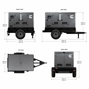 เครื่องกำเนิดไฟฟ้าดีเซลแบบระบายความร้อนด้วยน้ำ เงียบ 20KW 24KW เครื่องยนต์อีซูซุ ได้รับการรับรองมาตรฐาน CE PEA สตาร์ทไฟฟ้า 3 เฟส สำหรับการชลประทานทางการเกษตร - Product Image 1