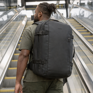 Sac à dos de voyage d'affaires 40L avec <span class=keywords><strong>compartiment</strong></span> pour ordinateur portable et sangles de compression, approuvé pour le transport en cabine - Product Image 5