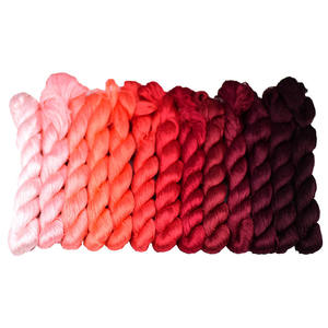 03 Natuurlijke Echte 100% Zijde Garen Moerbei Zijden Draad Chinese Rode Grote Tak No Split No Twist Zijden Draad Voor Fluwelen Bloem - Product Image 1