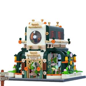 JAKI Blocs de construction Jardin botanique JK2362 Maquette architecturale DIY Ornement de villa pour jeunes - Product Image 1