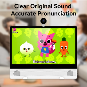 Écran LCD IPS HD 15 pouces, téléviseur intelligent pour enfants, portable, Android 6+128 Go, moniteur éducatif avec <span class=keywords><strong>8</strong></span> cœurs, tablette d'apprentissage pour enfants USB, nouvelle télévision - Product Image 6