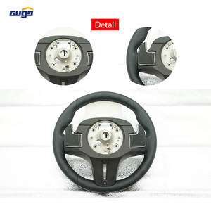 <span class=keywords><strong>Volant</strong></span> GUGO G30 pour BMW Série 5 G30 <span class=keywords><strong>Volant</strong></span> en fibre de carbone ou en cuir pleine fleur avec éclairage LED - Product Image 5