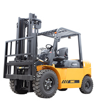 Brésil 5Ton Diesel Chariot Élévateur 5000kg Capacité avec Side Shift Japonais Moteur ISO Certifié pour la Norme de l'Union Européenne