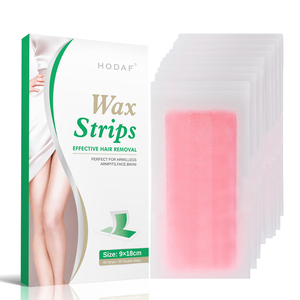 OEM Private Label strisce Non tessute organiche <span class=keywords><strong>di</strong></span> carta <span class=keywords><strong>di</strong></span> cera Non tessuta strisce <span class=keywords><strong>di</strong></span> cera fredda per <span class=keywords><strong>la</strong></span> <span class=keywords><strong>depilazione</strong></span> zuccherino - Product Image 5