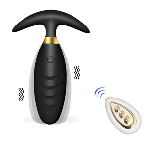 Anal Vibrator Butt Plug Prostata-Massage gerät mit drahtloser Fernbedienung Tragbares vibrierendes Ei Dildo Sexspielzeug für Frauen Männer Erwachsene