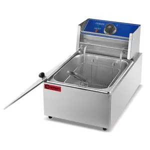 Restaurant and Commercial Use fryer Campbon ZH-81 commercial 1 Tank Professional Deep Fryer chicken fryer machine commercial