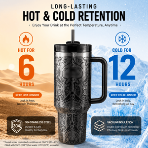 Gobelet isotherme 40oz avec poignée et paille, design Halloween, pour <span class=keywords><strong>Stan</strong></span> Cup H2.0, best-seller, personnalisable avec logo de grande marque, pour l'extérieur - Product Image 2