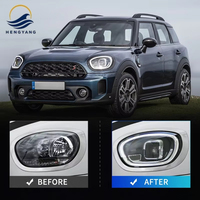 Phares LED complets 3000 lumens Température de couleur 3000K 12V pour Mini Cooper Countryman F60 2017-2023 2ème génération