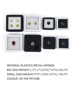 Forte Chất lượng cao kim loại Kim Cương Đá quý trường hợp Vòng & VUÔNG hiển thị lưu trữ cho Bán Buôn Đồ trang sức bao bì - Product Image 3