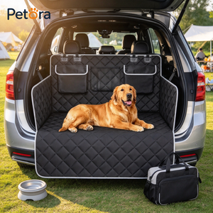 Tapis de <span class=keywords><strong>protection</strong></span> pour <span class=keywords><strong>voiture</strong></span> Petora, best-seller, facile à nettoyer, résistant, pour chiens de grande race, voyages de fin de semaine, activités de plein air, <span class=keywords><strong>protection</strong></span> de la <span class=keywords><strong>voiture</strong></span> - Product Image 1