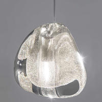 Lustre en cristal luxueux à hauteur réglable, rond, à baldaquin, pour escalier de bâtiment duplex