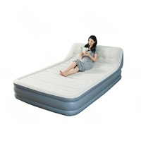Matelas Gonflable Da Niu avec Pompe Électrique Intégrée et Dossier pour Chambre d'Hôtes et Usage Intérieur