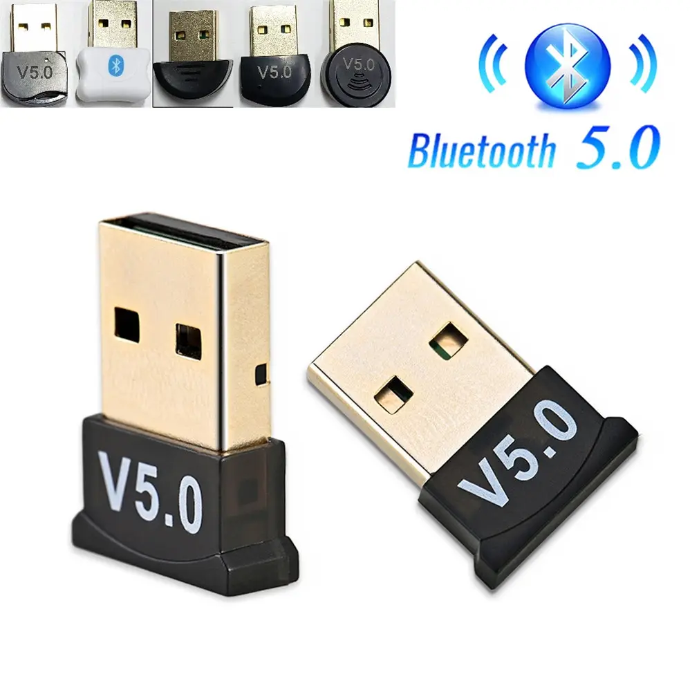Adaptateur USB, récepteur/transmetteur Audio sans fil, Bluetooth 5.0, Dongle pour PC et ordinateur portable