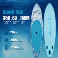 Planche à pagaie gonflable personnalisée certifiée CE InnoExpo 2026, planche de surf Stand Up Paddle (SUP), planche à pagaie SUP
