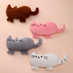 Jouet BB en <span class=keywords><strong>peluche</strong></span> durable et écologique pour animaux de compagnie Modèle de <span class=keywords><strong>chat</strong></span> d'expression de style dessin animé avec fonction de meulage résistant aux morsures - Product Image 3