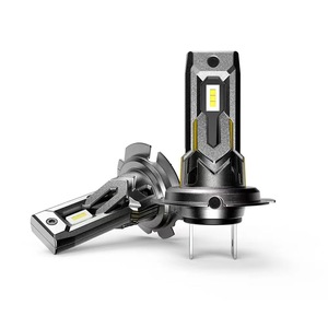 Phare de voiture à LED, ampoule H1led, phare <span class=keywords><strong>H7</strong></span>, phare de moto <span class=keywords><strong>C6</strong></span>, phare à LED à 360 degrés, trois couleurs - Product Image 1