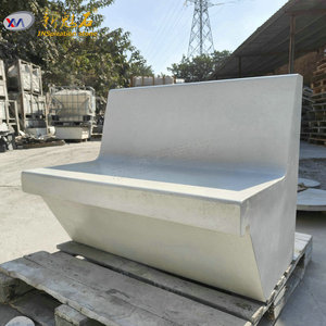 Nuevo Banco de Hormigón UHPC Magic Stone para Exteriores, Material de Alto Rendimiento para Ingeniería de Paisajes, Mobiliario para Parques - Product Image 2