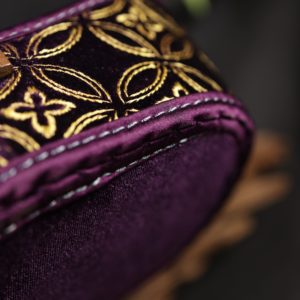 Cesta <span class=keywords><strong>de</strong></span> arte textil artesanal <span class=keywords><strong>de</strong></span> bambú bordada en rojo <span class=keywords><strong>y</strong></span> dorado, organizador <span class=keywords><strong>de</strong></span> joyas ecológico <span class=keywords><strong>de</strong></span> estilo chino, adorno <span class=keywords><strong>de</strong></span> mesa exótico - Product Image 5