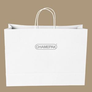 Bán buôn tùy chỉnh Kraft túi giấy với xử lý tái sử dụng Brown Craft mua sắm bao bì có tính năng logo riêng của bạn - Product Image 5