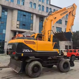 รถขุดล้อยางมือสอง Hyundai 210w-9 สภาพดี ขายในเซี่ยงไฮ้  ประสิทธิภาพเยี่ยม น้ำหนัก 21 ตัน - Product Image 3