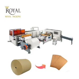 专业全自动A4纸生产线中国制造切割包装机价格
