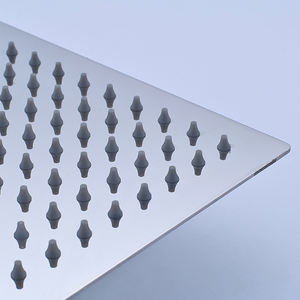 رأس دش مطري من الفولاذ المقاوم للصدأ عالي الضغط ، رؤوس دش مربعة بجودة الحمام - Product Image 5