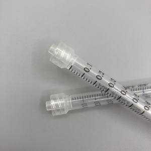 ベストセラー高品質1ml 3パーツルアーロック注射器 1mlスクリューマウス注射器 1mlスパイラルポート注射器 - Product Image 5