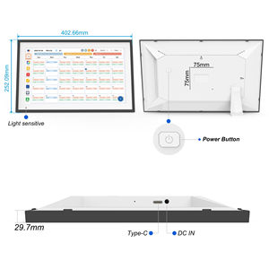 แท็บเล็ตอัจฉริยะระบบ Android 14 ขนาด 15.6 นิ้ว พร้อม WiFi หน่วยความจำ 4+64GB ฟังก์ชันปฏิทิน เตือนความจำ เล่นวิดีโอ นาฬิกา รองรับไฟล์เสียง MP3 - Product Image 5