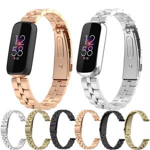 <span class=keywords><strong>Bracelet</strong></span> de montre intelligente <span class=keywords><strong>Fitbit</strong></span> <span class=keywords><strong>Luxe</strong></span> en acier inoxydable, <span class=keywords><strong>bracelet</strong></span> de sport en métal - Product Image 1