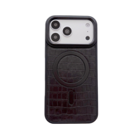 Étui de téléphone portable de luxe en cuir artificiel de haute qualité, antichoc, avec anneau magnétique, style professionnel, estampage à chaud, support inclus