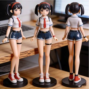 Figura de Anime Personalizada, Estatua de Resina Impresa en 3D, Venta al Por Mayor, Figura de Acción Personalizada, Regalo Coleccionable - Product Image 5