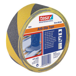 เทปพีวีซีกันลื่นสีเหลืองและสีดำมีเครื่องหมายเตือน60951กันลื่นเทปหนาเพื่อความปลอดภัยในการเดินบันได - Product Image 5