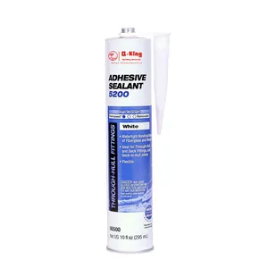 Qking thương hiệu mái nhà và máng xối Acrylic Aquarium Silicone sealant rõ ràng màu đen trắng