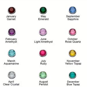 Collier personnalisé YBcustom avec nom gravé, en acier inoxydable, zircon, chaîne tendance, breloque ronde gravée, plaqué or 18 carats - Product Image 6