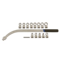 15pcs Peralatan Perkakas Mobil Set Kunci Pas Pulley Pengatur Tegangan Timing Belt yang Dapat Diganti